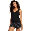 image:imageRVCA Womens MayDay Knit Tank TopMayday TankTrue Black