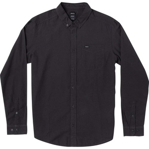 image:imageRVCA Boys Thatll Do Stretch Long Sleeve Woven Button Front ShirtBlack