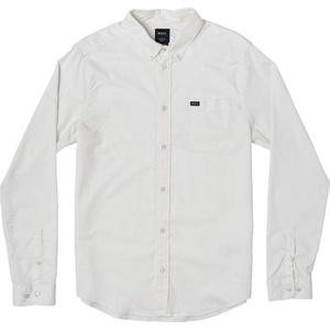 image:imageRVCA Boys Thatll Do Stretch Long Sleeve Woven Button Front ShirtWhite