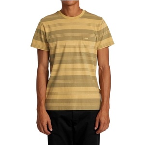 image:imageRVCA Mens Polo Short Sleeve TeePtc Stripe  Ochre