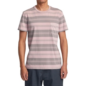 image:imageRVCA Mens Polo Short Sleeve TeePtc StripePale Mauve