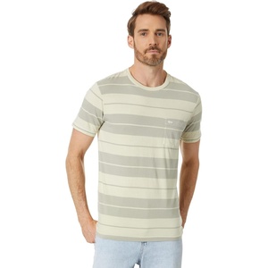 image:imageRVCA Mens Polo Short Sleeve TeeSilver Bleach Ptc Stripe
