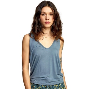 image:imageRVCA Womens MayDay Knit Tank TopMayday TankStormy Blue