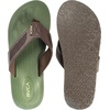 image:imageRVCA Perforated TBar Sandals  Breathable Cushioned and Durable FootwearBrown