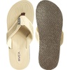 image:imageRVCA Perforated TBar Sandals  Breathable Cushioned and Durable FootwearLight Tan