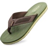 image:imageRVCA Perforated TBar Sandals  Breathable Cushioned and Durable FootwearBrown