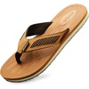 image:imageRVCA Perforated TBar Sandals  Breathable Cushioned and Durable FootwearTan