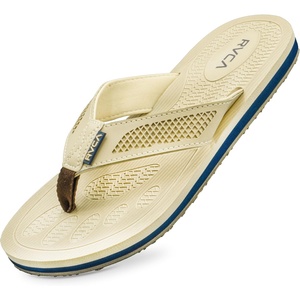image:imageRVCA Perforated TBar Sandals  Breathable Cushioned and Durable FootwearLight Tan