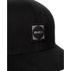 image:imageRVCA Mens Flexfit Curved Brim Fitted HatRvca FlexfitBlack