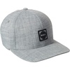 image:imageRVCA Mens Flexfit Curved Brim Fitted HatRvca FlexfitHeather Grey