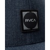 image:imageRVCA Mens Flexfit Curved Brim Fitted HatRvca FlexfitNavy Heather