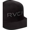 image:imageRVCA Twill Snapback IiRvca Snapback HatBlackCharcoal