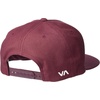 image:imageRVCA Twill Snapback IiRvca Snapback HatWine