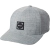image:imageRVCA Mens Flexfit Curved Brim Fitted HatRvca FlexfitHeather Grey