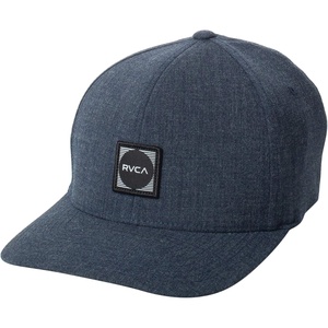image:imageRVCA Mens Flexfit Curved Brim Fitted HatRvca FlexfitNavy Heather