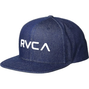 image:imageRVCA Twill Snapback IiRvca Snapback HatDark Indigo