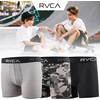 image:imageRVCA Boys Underwear 3 Pack Boxer Briefs for Boys 618 Durable Modal Stretch Breathable Moisture WickingBlack  Grey