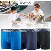 image:imageRVCA Boys Underwear 3 Pack Boxer Briefs for Boys 618 Durable Modal Stretch Breathable Moisture WickingBlue  Grey  Black