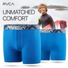 image:imageRVCA Boys Underwear 3 Pack Boxer Briefs for Boys 618 Durable Modal Stretch Breathable Moisture WickingBlue  Grey  Black