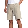 image:imageRVCA Mens 4Way Stretch Fixed Waist 20 Inch Hybrid ShortRvca Hybrid ShortKhaki