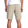 image:imageRVCA Mens 4Way Stretch Fixed Waist 20 Inch Hybrid ShortRvca Hybrid ShortKhaki