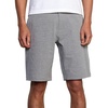 image:imageRVCA Mens 4Way Stretch Fixed Waist 20 Inch Hybrid ShortRvca Hybrid ShortRvca Black
