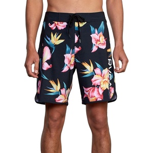 image:imageRVCA Mens Standard 4Way Stretch Fixed Waist 18 Inch BoardshortRvca Stretch 18 BoardshortBlack Multi
