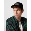 image:imageRVCA Mens Curved Brim Trucker Hat Structured Hat with Curved Bill Adjustable Snapback ClosureRvca Curved TruckerBlack Camo