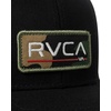 image:imageRVCA Mens Curved Brim Trucker Hat Structured Hat with Curved Bill Adjustable Snapback ClosureRvca Curved TruckerBlack Camo