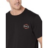 image:imageRVCA Mens Graphic Short Sleeve Crew Neck Tee ShirtAstro HexBlack