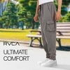 image:imageRVCA Mens Joggers Lounge Pants Casual Cargo Joggers for Men Mens SweatpantsGrey