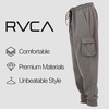 image:imageRVCA Mens Joggers Lounge Pants Casual Cargo Joggers for Men Mens SweatpantsGrey