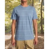 image:imageRVCA Mens PTC Pigment Dye Short Sleeve Premium Tee ShirtPtc Pigment Stripe TeeAsh Blue