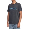 image:imageRVCA Mens Red Stitch Graphic Crew TShirtBig Black 2