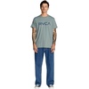 image:imageRVCA Mens Red Stitch Graphic Crew TShirtBig Rvca  Lead