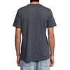 image:imageRVCA Mens Red Stitch Graphic Crew TShirtBig RvcaBlackGrey