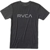 image:imageRVCA Mens Red Stitch Graphic Crew TShirtBlackGrey