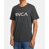 image:imageRVCA Mens Red Stitch Graphic Crew TShirtBlackWhite