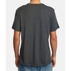image:imageRVCA Mens Red Stitch Graphic Crew TShirtBlackWhite