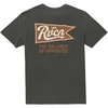 image:imageRVCA Mens Red Stitch Graphic Crew TShirtPennantan  Pirate Black
