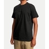 image:imageRVCA Mens Red Stitch Graphic Crew TShirtSmall Rvca SsPirate Black