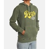 image:imageRVCA Mens Regular Fit Screen Fleece HoodieHex ScriptElm Green