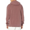 image:imageRVCA Mens Regular Fit Screen Fleece HoodieHex ScriptOxblood Red