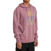 image:imageRVCA Mens Regular Fit Screen Fleece HoodieLavender Sun Worship