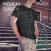 image:imageRVCA Mens Short Sleeve Lightweight Lounge Crew Tee Loungewear Crew NeckHeather Grey