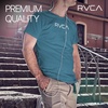image:imageRVCA Mens Short Sleeve Lightweight Lounge Crew Tee Loungewear Crew NeckIndian Teal