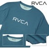 image:imageRVCA Mens Short Sleeve Lightweight Lounge Crew Tee Loungewear Crew NeckIndian Teal