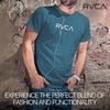 image:imageRVCA Mens Short Sleeve Lightweight Lounge Crew Tee Loungewear Crew NeckIndian Teal