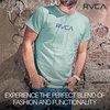 image:imageRVCA Mens Short Sleeve Lightweight Lounge Crew Tee Loungewear Crew NeckOcean Wave