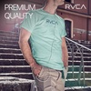 image:imageRVCA Mens Short Sleeve Lightweight Lounge Crew Tee Loungewear Crew NeckOcean Wave